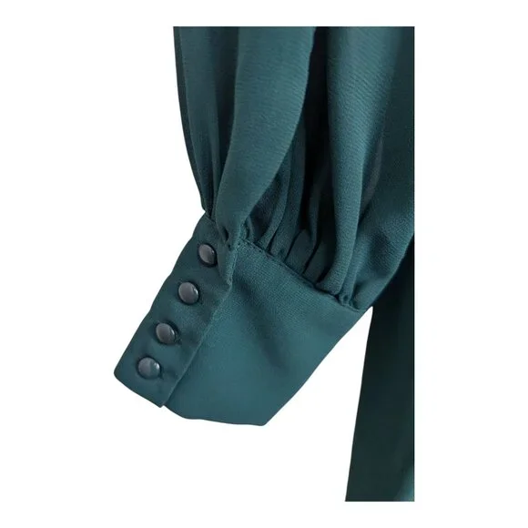 Baltic Born | Celine Maxi Dress | Hunter Green | Medium - Picture 8 of 15